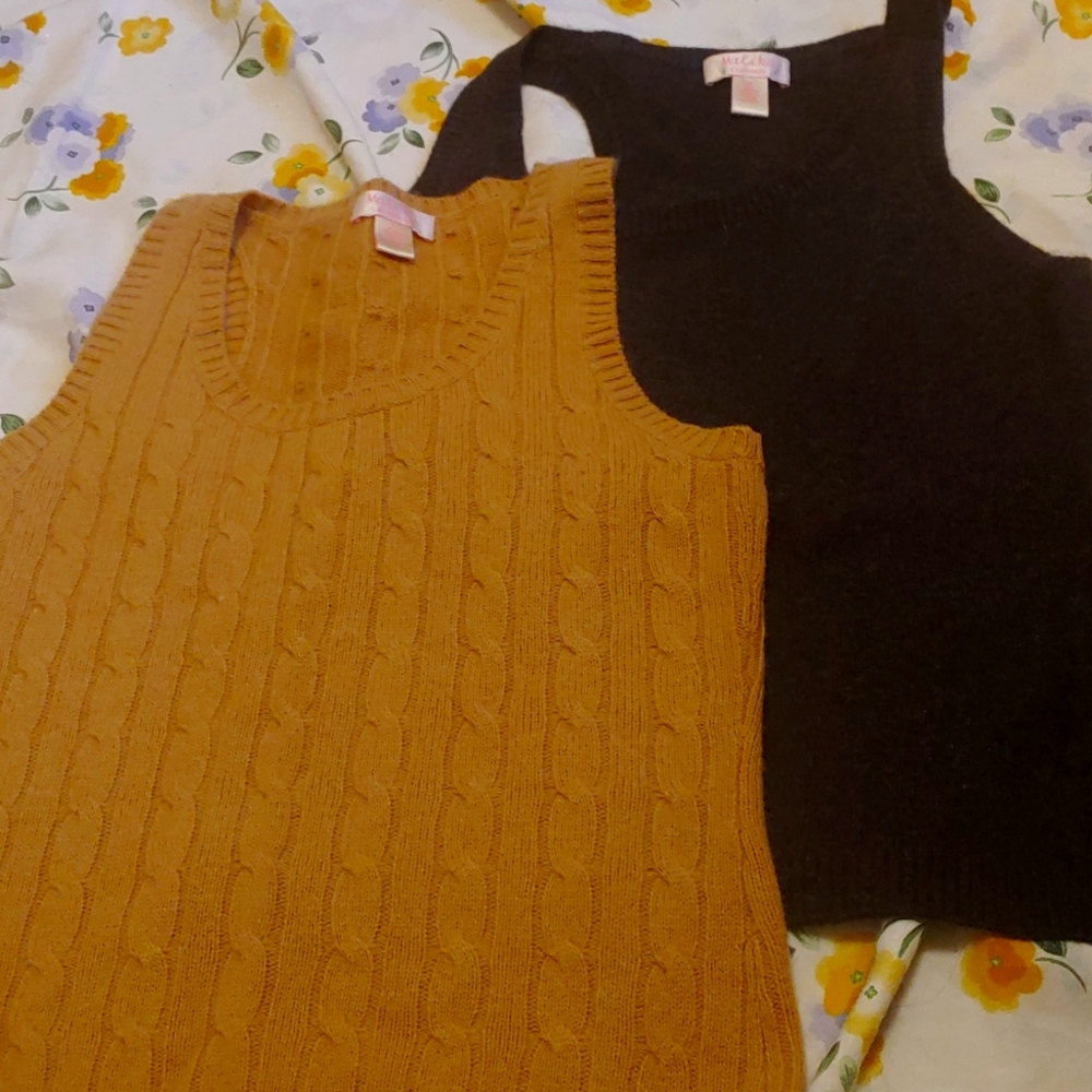 Malika Sleeveless Cashmere Bundle